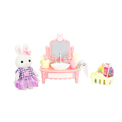 Bay Dreamy Mini Tavşan Aksesuarlı Lavabo Seti