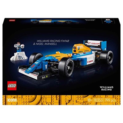 LEGO Icons Williams Racing FW14B ve Nigel Mansell 10353