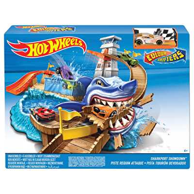 Hot Wheels Renk Değiştiren Araçlar Sharky Yarış Seti