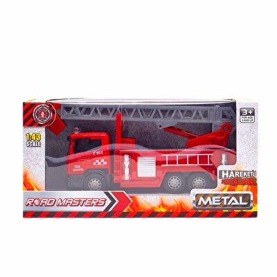 Die Cast İtfaiye Aracı Vinç Merdivenli