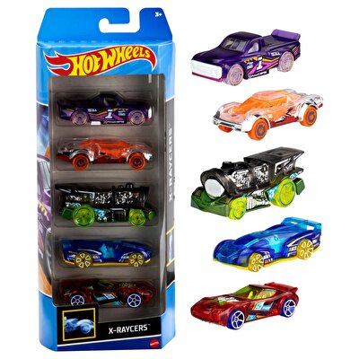 Hot Wheels Beşli Araba Seti X-Raycers HTV41