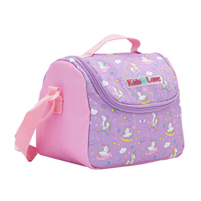 Kaukko Kids&Love Unicorn Desenli Termos Beslenme Çantası
