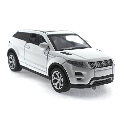 Diecast Sesli Işıklı Arabalar - Beyaz SUV