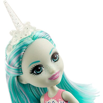 Enchantimals Boynuzlu Balina Naddie Bebek ve Sword GJX41