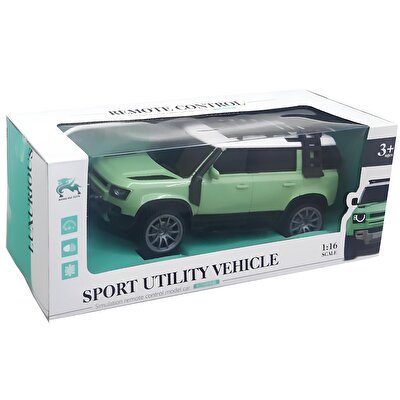 Şarjlı Uzaktan Kumandalı Jeep Su Yeşili