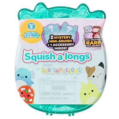 Squishmallows Squish-a-Longs 2'li Sürpriz Paket Seri 3