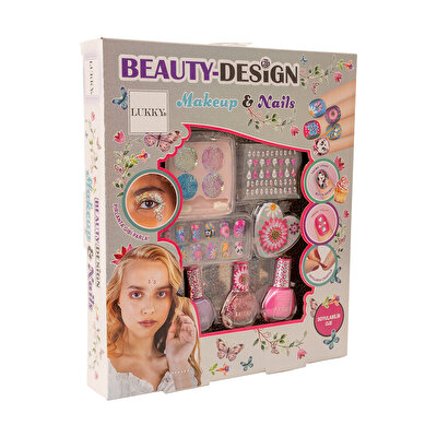 Lukky Far Paleti ve Tırnak Tasarım Seti