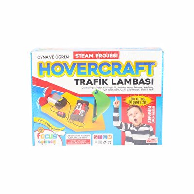 Hoverkraft Trafik Lambası Bilim Seti