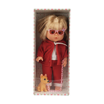 Melis Eşofmanlı Bebek Kırmızı