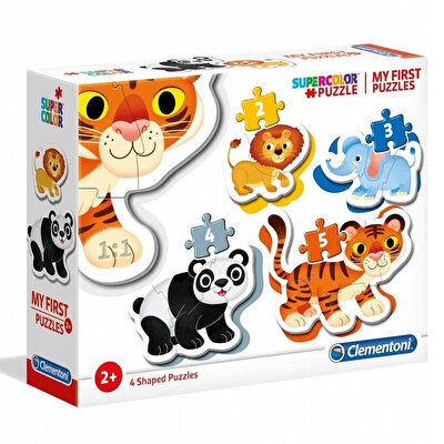 Clementoni İlk Puzzle Koleksiyonum Wild Animals