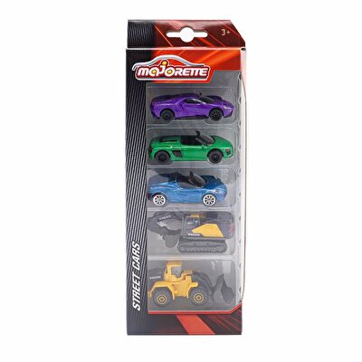 Majorette 5 Parçalı Araba Seti Seri 1