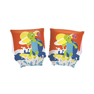 Bestway Kaplumbağa Desenli Kolluk 23x15 Cm Kırmızı