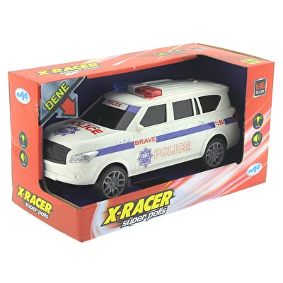 Sürtmeli Sesli ve Işıklı Suv Polis Arabası JM001