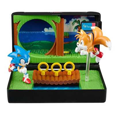 Console Heroes Sonic the Hedgehog 2 Emerald Hill Zone Koleksiyon Dioraması