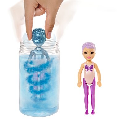 Barbie Color Reveal Renk Değiştiren Sürpriz Chelsea Işıltılı Bebekler Serisi GWC59