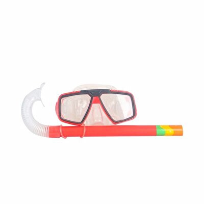 Maske Şnorkel Set Kırmızı