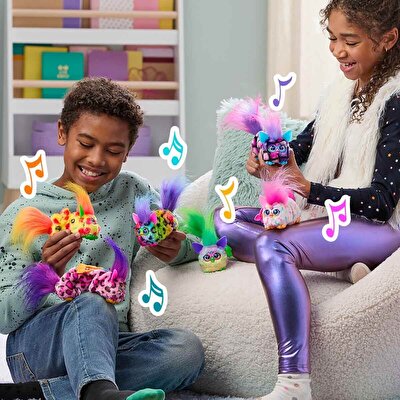 Sesli Dj Furby Furblets İnteraktif Peluş Dis-Co-Dazz G1780