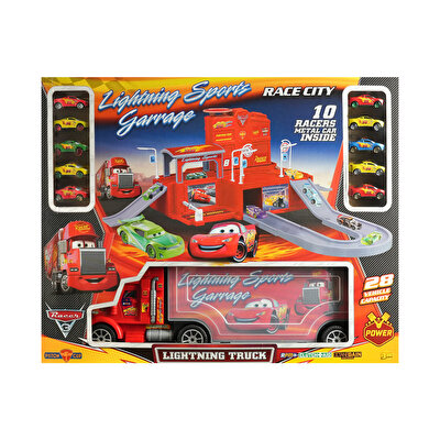 Big Truck Racer 10 Metal Araçlı Garaj