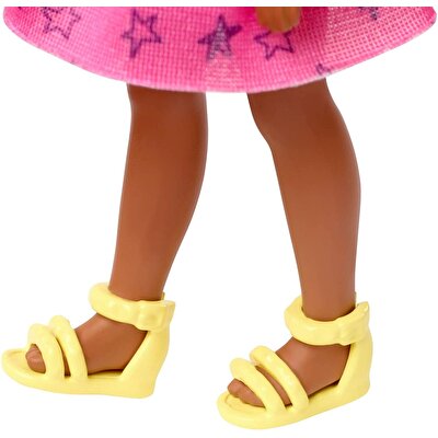 Barbie Aksesuarlı Chelsea Bebekler Uzay Roketi Desenli T-shirt GHV62