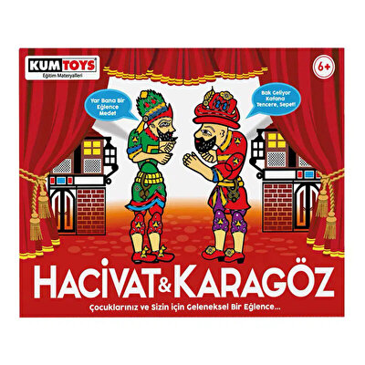 Hacivat ve Karagöz Gölge Oyunu Seti