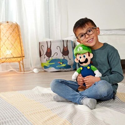 Super Mario Luigi Peluş 30 Cm