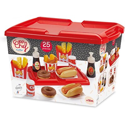 Ecoiffier Hot Dog Yemek Menüm