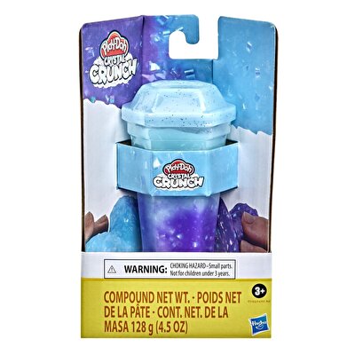 Play Doh Crystal Crunch Hamur - Mavi ve Parlak Lacivert F1563