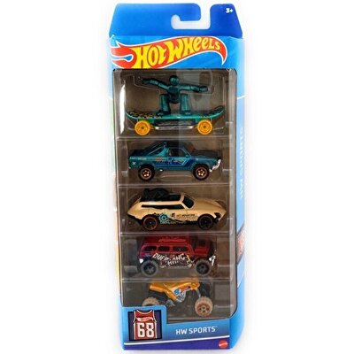 Hot Wheels 5'li Araba Seti Hw Sports HFV78