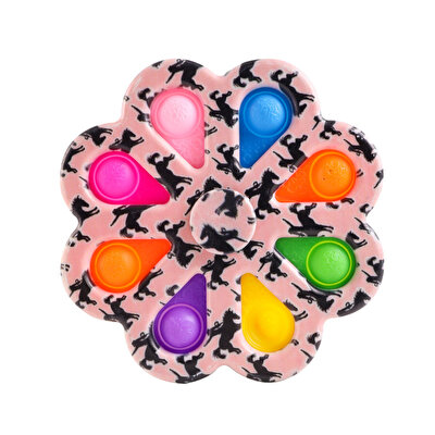 Pop It 8 Parmak Stres Çarkı