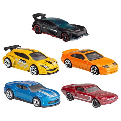 Hot Wheels Beşli Araba Seti Nightburnerz HTV43