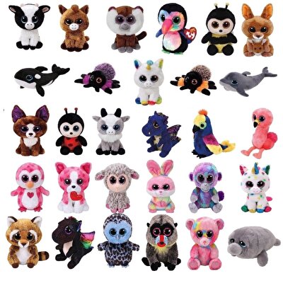 TY Beanie Boos Rusty Rakun Peluş 15 Cm