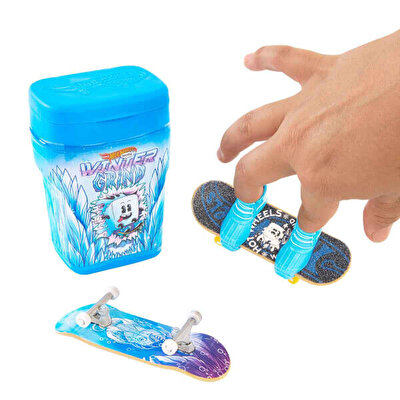 Hot Wheels Skate 2'li Parmak Kaykay ve Kutu Seti Winter Grind HVK77