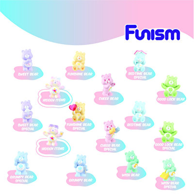Care Bears Little Things Serisi Sürpriz Paket Koleksiyon Figürü
