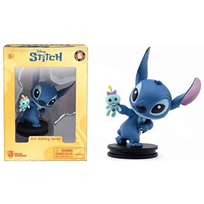Disney Stitch Art Gallery Serisi Tekli Figür Paketi Stitch The Scrump Thrower