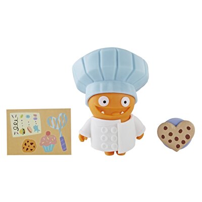 Uglydolls Sürpriz Kostümlü Bebek Savvy Chef Wage Beyaz Şapkalı E4542