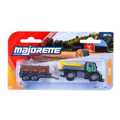 Majorette Çiftlik Römorku Araçlar Trailer Unimog U530