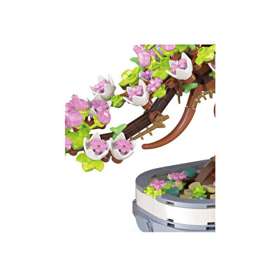 Mega Blok Çiçek Bonsai Ağacı 451 Parça