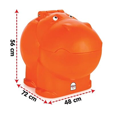 Pilsan Hipo Oyuncak Sandığı Turuncu