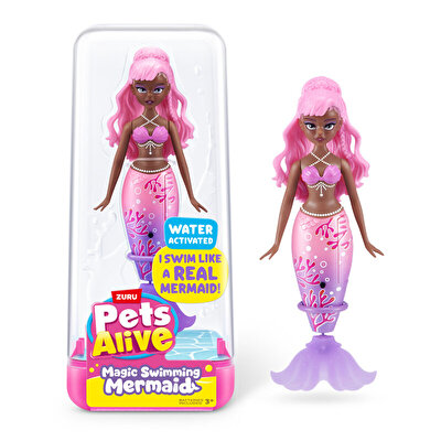 Hareketli Pets Alive Yüzen Denizkızı 9567UQ1 Pembe Saçlı