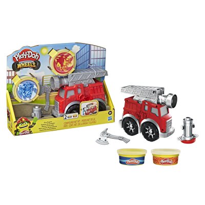 Play Doh Çalışkan İtfaiye Arabası