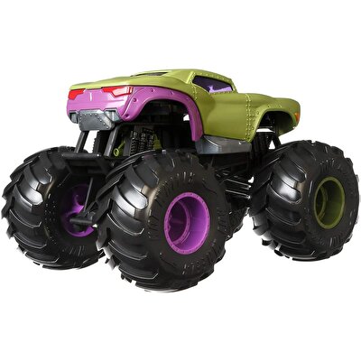Hot Wheels Monster Trucks 1:24 Arabalar Marvel Hulk GJG69
