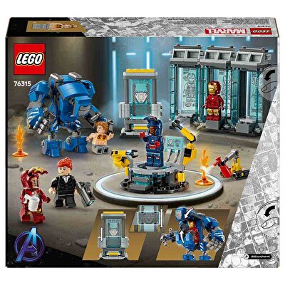 LEGO Marvel Iron Man’in Laboratuvarı: Zırh Salonu 76315