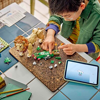 LEGO Creator 3’ü 1 Arada Vahşi Hayvanlar: Görkemli Aslan 31386