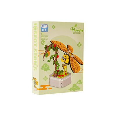 Mega Çi̇çekler ve Böcekler Yapı Blokları Arı