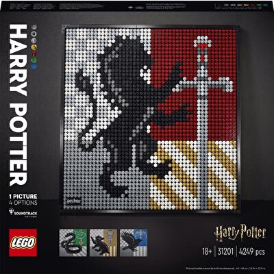 LEGO ART Harry Potter Hogwarts Crests 31201