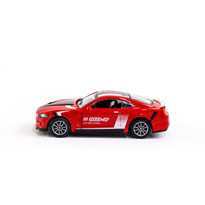 1:36 Ölçekli Die-Cast Speed Up Kırmızı Spor Araba
