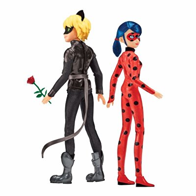 Miraculous 2’li Ladybug ve Cat Noir Bebekler 26 Cm