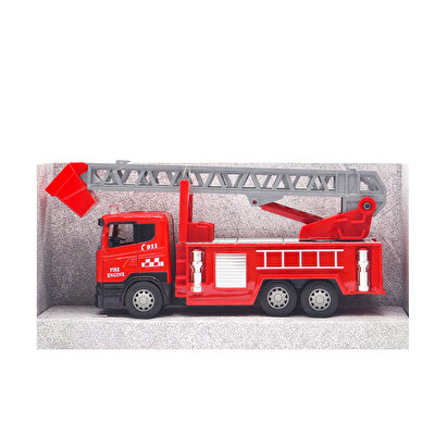 Die Cast İtfaiye Aracı Vinç Merdivenli