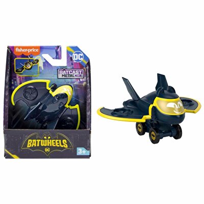 Fisher Price Dc Batwheels 1:55 Ölçekli Arabalar Batwing The Bat Plane