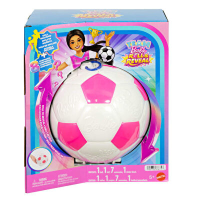 Barbie Team Barbie Roll & Reveal  Futbolcu Bebek ve Aksesuarları JMK20